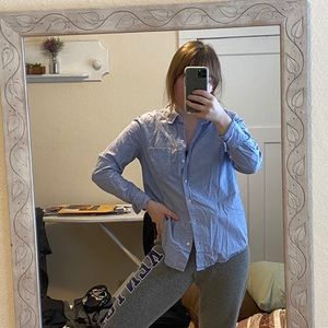 Gap Boyfriend Fit Button-Up